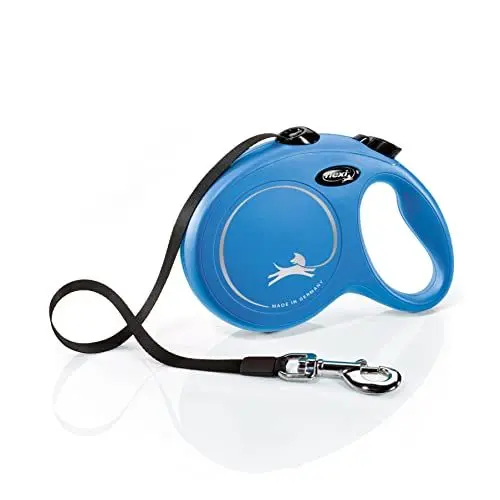 Produktbild: flexi® Classic L Gurt 5 m blau, Roll-Leine für Hunde bis 50 kg