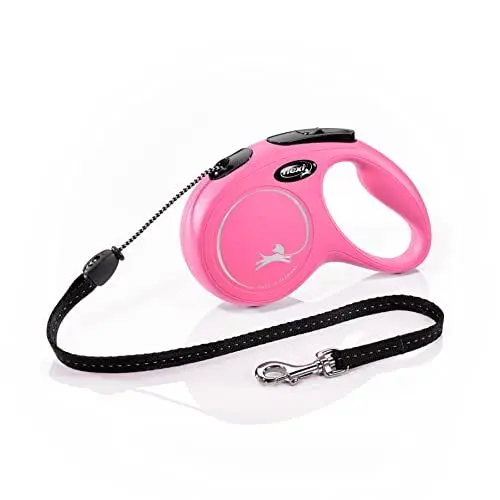 Produktbild: flexi New Classic M Seil 5 m pink für Hunde bis 20 kg