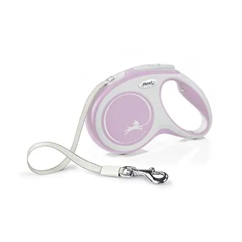 Produktbild: flexi® Comfort M Gurt 5 m rosa, Roll-Leine für Hunde bis 25 kg