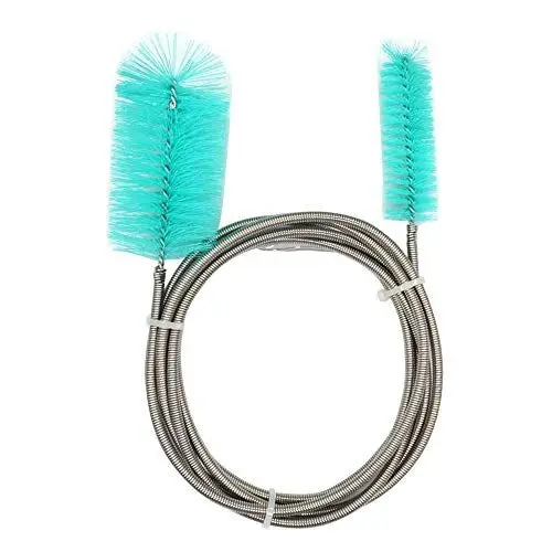 Produktbild: Flexible Aquarium Reinigungsbürste,Aquarium Doppelendige Schlauchbürste 45cm Flexible Abflussbürste für Aquarium oder Hausküche