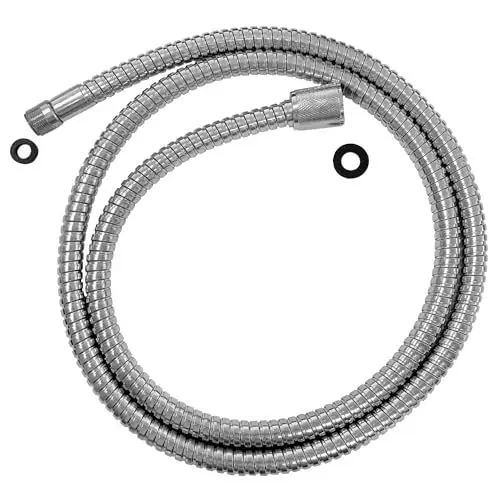 Produktbild: Flexibler Ersatz Brauseschlauch für Küchenarmaturen Küchenbrausen 150 cm Chrom Sanlingo