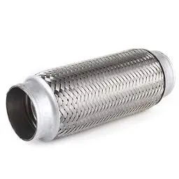 Produktbild: Flexibles Auspuffrohr Hochleistungs-Edelstahl-Auspuffrohr Flexi-Gelenk-Reparaturrohr Autozubehör Universal 2 x 7,9 Zoll 2,2 x 7,9 Zoll(55MM*200MM)