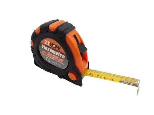 Produktbild: Flexometer 5m Profi Metro 5m Flexometer 5 Meter Profi mit robustem ABS-Gehäuse Maßband 5m Profi Flexometer Werkzeuge