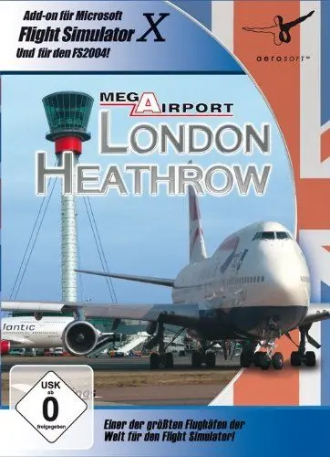 Produktbild: Flight Simulator X - Mega Airport London-Heathrow