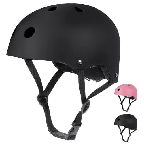 Produktbild: Flintronic Kinder Fahrradhelm, Kinderhelm Fahrradhelm für Kinder, Verstellbarer Skateboardhelm für Fahrrad Skateboard Roller Skating Scooter BMX für 2-13 Jahre