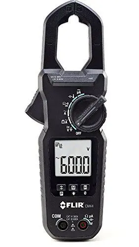 Produktbild: FLIR CM44 Professionelle 400A TRMS-Strommesszange mit ACCU-Tip™ und Temperaturmessung
