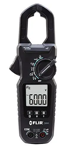 Produktbild: FLIR CM46 Professionelle TRMS-Strommesszange mit Accu-Tip und Spannungs- und Temperaturmessung, 400 A