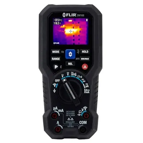 Produktbild: FLIR Dm166 TRMS-Multimeter mit Wärmebildkamera