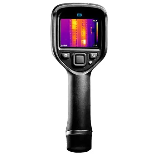 Produktbild: FLIR E8-XT - Kommerzielle Wärmebildkamera mit WLAN. Hochauflösende Infrarotkamera Ignite Cloud
