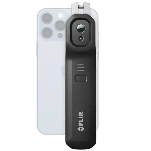 Produktbild: FLIR ONE EDGE – Bluetooth-Wärmebildkamera für Smartphones. Drahtlose Verbindung zum Gerät und kompatibel mit allen iOS- und Android-Telefonen.