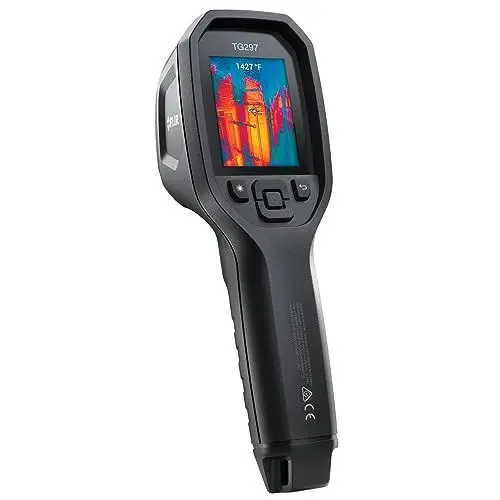 Produktbild: FLIR TG297 Wärmebildkamera mit Bullseye-Laser: Industrielle Infrarotkamera für Hochtemperaturanwendungen