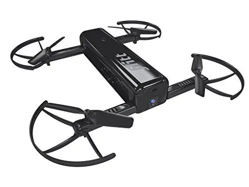 Produktbild: Flitt 20060, Die fliegende Selfie-Kamera für spektakuläre HD-Videos und Fotos für die Hosentaschen, zusammenfaltbar, keine Flugerfahrung erforderlich