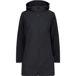 Produktbild: F.lli Campangolo Damen Softshell Mantel, schwarz U901, D50 3A08326
