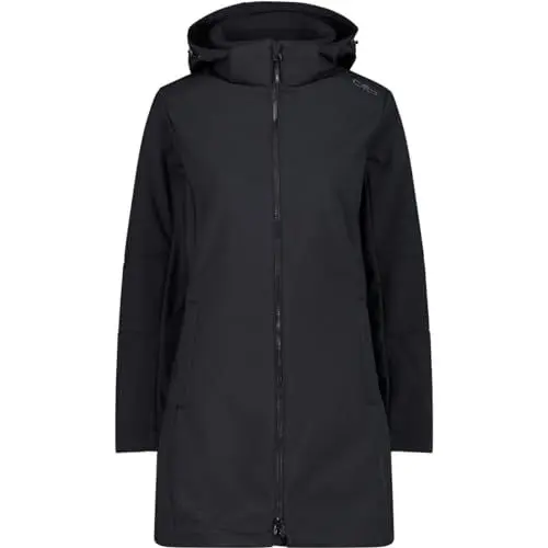 Produktbild: F.lli Campangolo Damen Softshell Mantel, schwarz U901, D50 3A08326