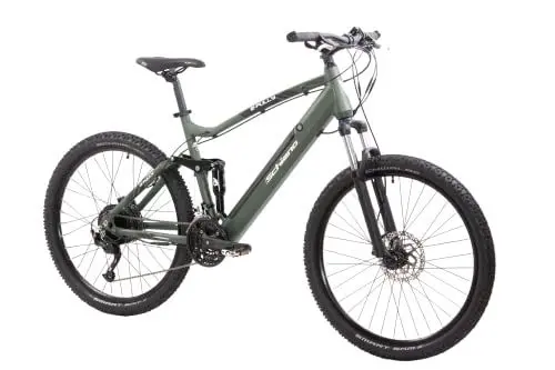 Produktbild: F.lli Schiano E-Fully 27.5 Zoll E-bike Pedelec , e bike Elektrofahrräder Mountainbike für Erwachsene Herren / Damen MTB Fahrrad mit Zubehör Batterie electric Motor Federgabel Display Elektrofahrrad