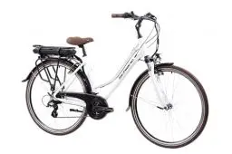 Produktbild: F.lli Schiano E-Ride, E Bike Trekking 28 Zoll, 36V 10.4Ah Abnehmbarer Akku, Motor 250W 40Nm, Trekking EBike für Herren/Damen, Weiss