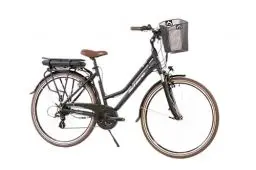 Produktbild: F.lli Schiano E-Ride, E Bike Trekking 28 Zoll, 36V 10.4Ah Abnehmbarer Akku, Motor 250W 40Nm, Trekking EBike für Herren/Damen, Schwarz