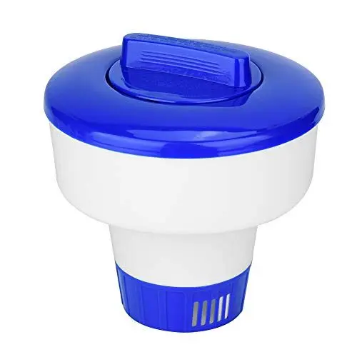 Produktbild: Floating Chlor Dispenser Pool Chemische Tabletten Floater für SPA über oder unterirdischem Pool, Universal Pool Chemical Dispenser, große Kapazität