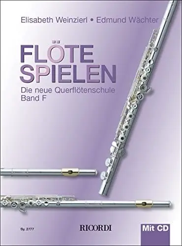 Produktbild: Flöte spielen Band F mit CD: Die neue Querflötenschule