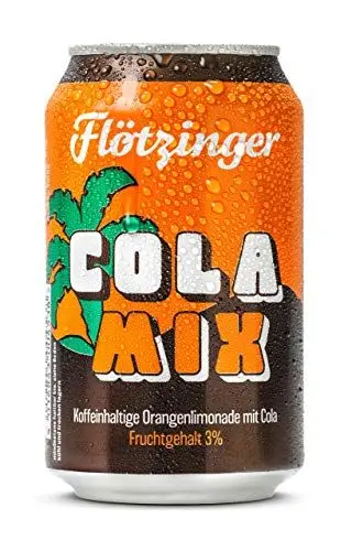 Produktbild: Flötzinger Cola Mix Dose, 24er Pack, Dose 330ml EINWEG (24 x 0,33l) inkl. 6,00€ Pfand