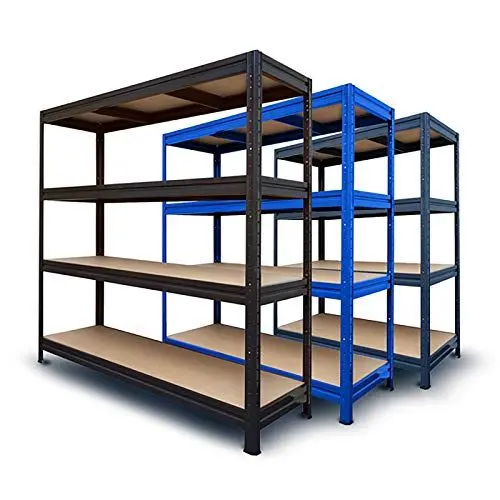 Produktbild: Floordirekt Weitspannregal - Schwerlastregal - Lagerregal - Kellerregal - Steckregal - Traglast bis 1500 kg (200 x 150 x 80 cm, Blau)