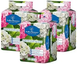 Produktbild: Floragard Endless Summer Hortensienerde rosa/weiß 3x20 L • zum Pflanzen und Umtopfen • für Beet- und Kübelbepflanzung • für weiße, rosa und pinke Hortensien • mit Tongranulat • 60 L