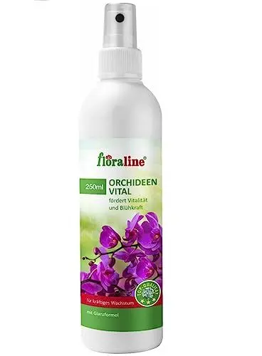 Produktbild: floraline® | Orchideen Vital - Spray | für vitale Pflanzen mit glänzenden Blätter und prächtigen Blumen | Schonende Anwendung auch für andere empfindliche Pflanzen