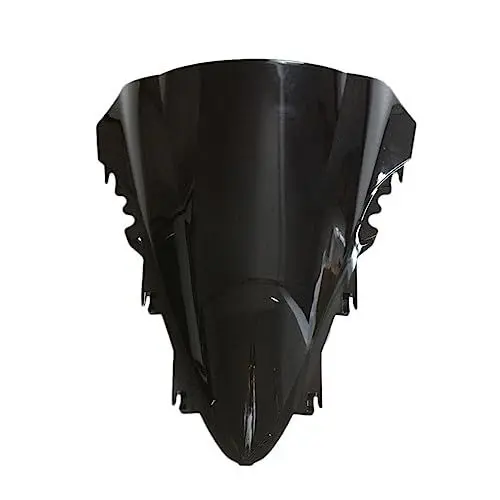 Produktbild: FLORENTER Windschild Motorrad Schwarz ABS Double Bubble Windschutzscheibe Windschutz Für Für YZF Für R1 2007-2008 Deflector