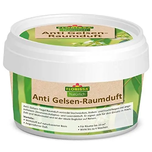 Produktbild: Florissa Natürlich Anti Gelsen-Raumduft | vertreibt Gelsen und Fliegen mit angenehmen Duft | für einen unbeschwerten Sommer