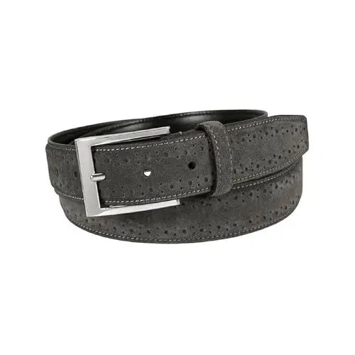 Produktbild: Florsheim Herren, Lucky Suede Gürtel, GRAU, 36