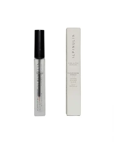 Produktbild: ALPINULIN FLOURISHING FOREST Wimpernserum ohne Hormone 8ml - Lash Serum für gesunde, dichte Wimpern und Augenbrauen ganz ohne hormonelle Nebenwirkungen