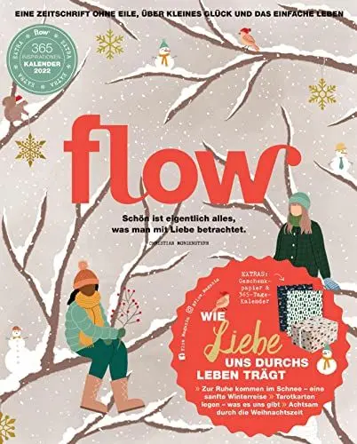 Produktbild: Flow Nummer 62 (8/2021): Eine Zeitschrift ohne Eile, über kleines Glück und das einfache Leben