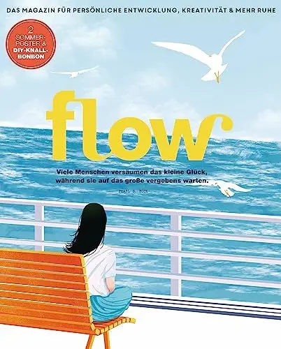Produktbild: Flow Nummer 75 (5/2023): Das Magazin für persönliche Entwicklung, Kreativität & mehr Ruhe