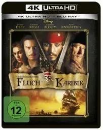 Produktbild: Fluch der Karibik (4K Ultra HD) (+ Blu-ray 2D)