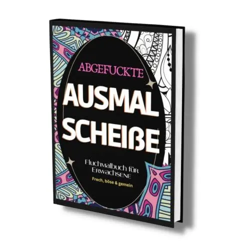 Produktbild: Fluchmalbuch für Erwachsene: 