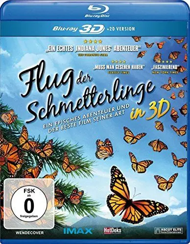 Produktbild: Flug der Schmetterlinge (inkl. 2D-Version) (3D Blu-ray)