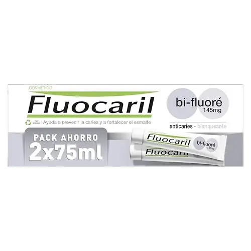 Produktbild: Fluocaril Bi-Fluorierte Whiteness-Zahnpasta 2 x 75 ml