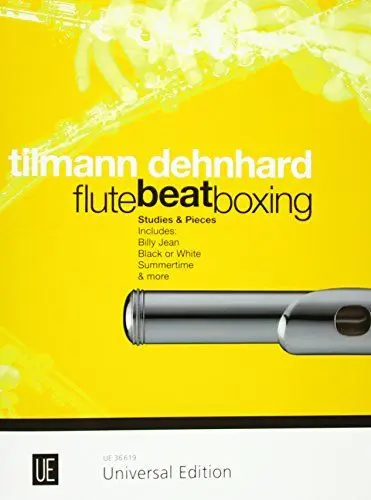 Produktbild: Flutebeatboxing: Studien und Stücke wie Billie Jean, Black or White und Summertime. für Flöte.