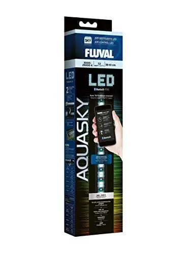 Produktbild: Fluval AquaSky 2.0, LED Beleuchtung fuer Suesswasser Aquarien, 38 - 61cm, 12W