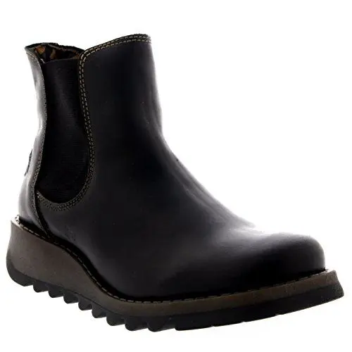 Produktbild: FLY London Damen Salv Chelsea Boots, Schwarz Black 000, 40 EU