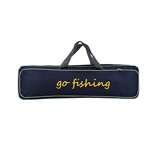 Produktbild: Fly Fishing Bag Klapp Angelrute Fall Angelrute Werkzeuge Aufbewahrungstasche Angelausrüstung Angelgerät Tragetasche für Outdoor Angeln