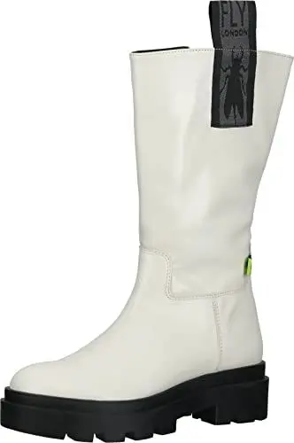 Produktbild: Fly London Damen Jalo882fly Kniehohe Stiefel, Cremefarben, 42 EU