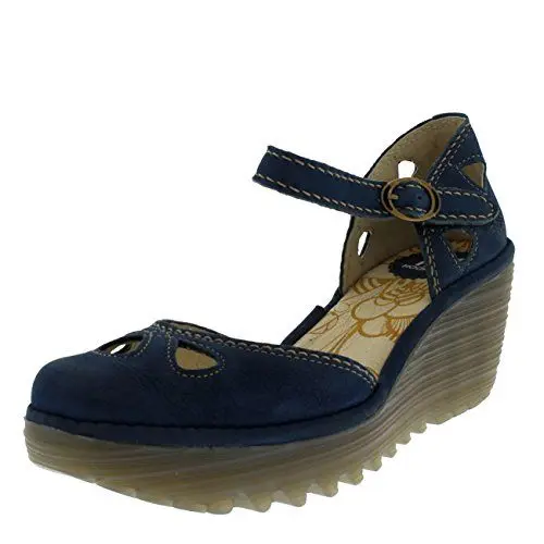 Produktbild: Fly London Damen Yuna Pumps, Blau (Blue), 41 EU
