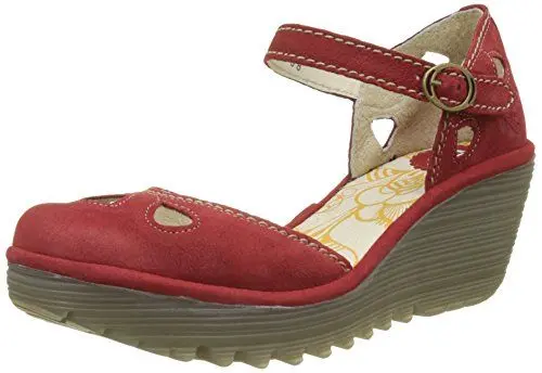 Produktbild: Fly London Damen Yuna Pumps, Rot (Lipstick Red), 41 EU