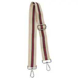 Produktbild: FLYAMAPIRIT Verstellbarer Schultergurt für Taschen, 3,8 cm breiter Taschengurt DIY Zubehör für Handtaschen, Tragetaschen und Umhängetaschen (Khaki Rot Grün)