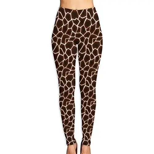 Produktbild: Flyup Frauen Mädchen Yoga Hose Giraffe High Waist Fitness Workout Leggings Hosen