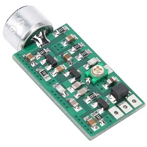 Produktbild: FM Sender Aufnahmemodul Drahtloses Mikrofon Aufnahmemodul Audio Sender MIC Karte 100 MHz