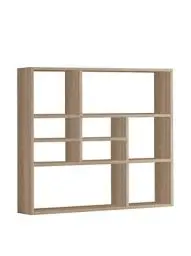 Produktbild: FMD Möbel, 269-001 Mika Wandregal , holz, eiche, maße 90.0 x 16.0 x 78,5 cm (BHT)