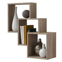 Produktbild: FMD Möbel, 297-001 Fibi Regal, eiche, maße 64.0 x 65.5 x 19.0 cm (BHT)