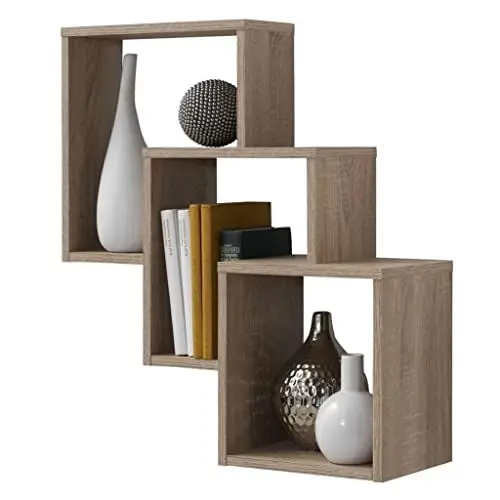 Produktbild: FMD Möbel, 297-001 Fibi Regal, eiche, maße 64.0 x 65.5 x 19.0 cm (BHT)